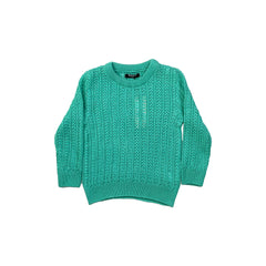 Funky Flocks SEA GREEN SWEATER