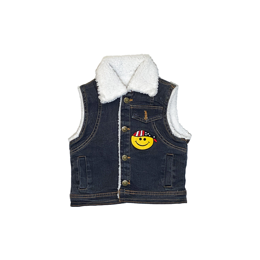 Funky Flocks JEANS JACKET LARGE