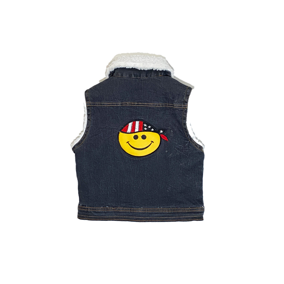 Funky Flocks JEANS JACKET LARGE