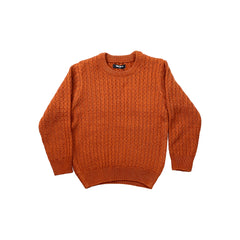 Funky Flocks SIMPLE RUST SWEATER
